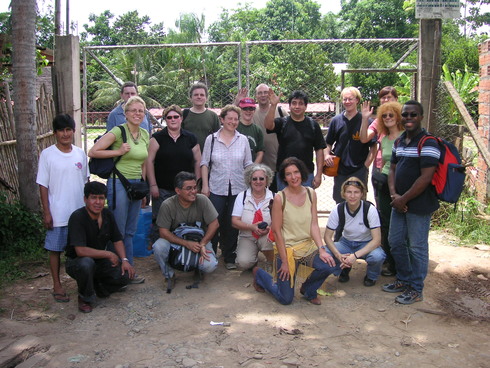 Gruppenfoto El Ceibo